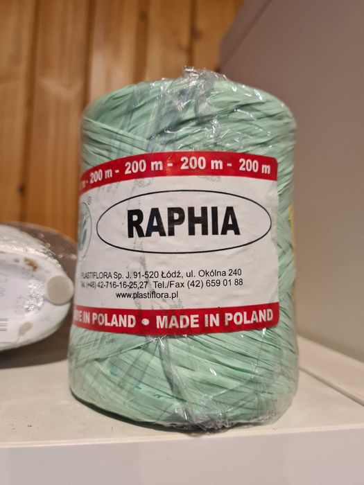Nowa seledynowa raphia 200m
