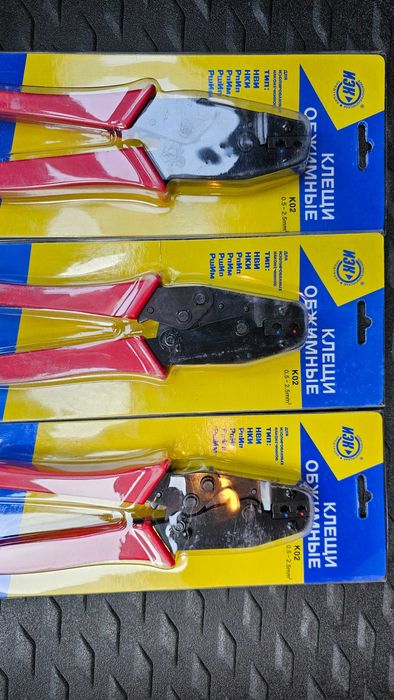 Кримпер; Кліщі обжимні; Клещи обжимные IEK К0-2 (TKL10-D05-D25)