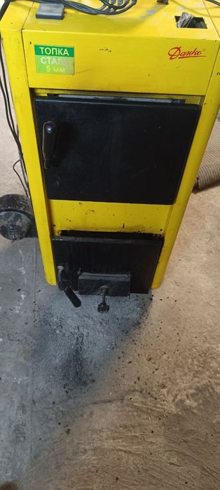 Котел опалювальний твердопаливний стальний "Данко - 12,5 ТН".