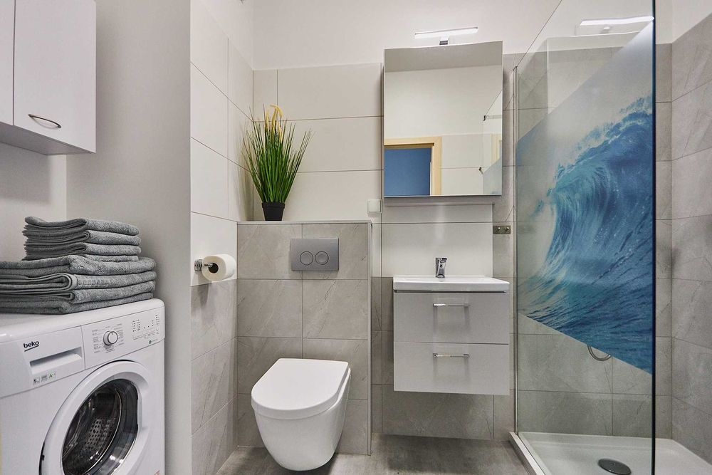Dwupokojowy apartament z aneksem kuchennym i garażem