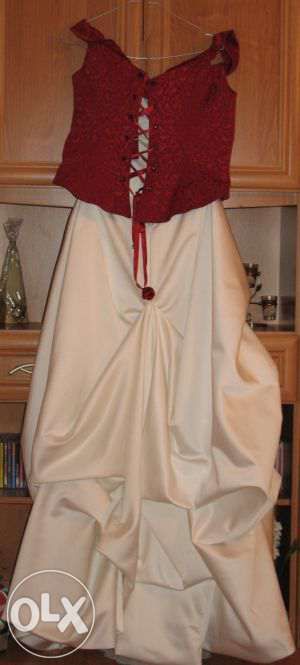 Suknia ślubna dwuczęściowa