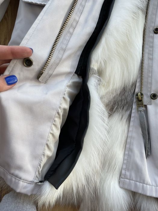 Парка с мехом, куртка с мехом, зимняя парка