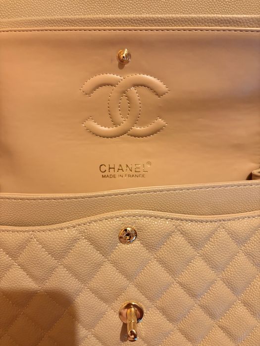Chanel torebka skóra naturalna caviar