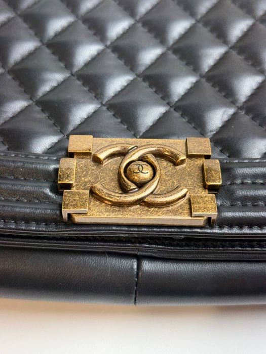 Сумка шкіряна chanel boy
