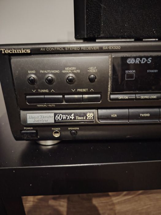 wieża technics sa-ex320 + 2 x120 wat + 2x 50w +80w D&K Kino domowe  5: