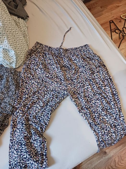 Spodnie haremkii alladyny 3sztuki