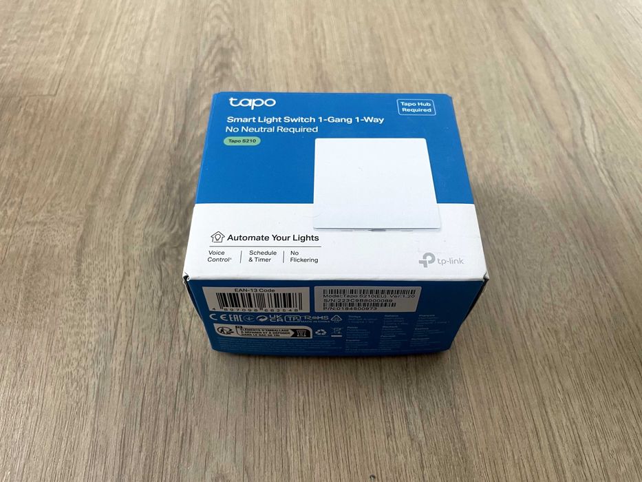 Tapo S210 - Interruptor Individual Smart Home