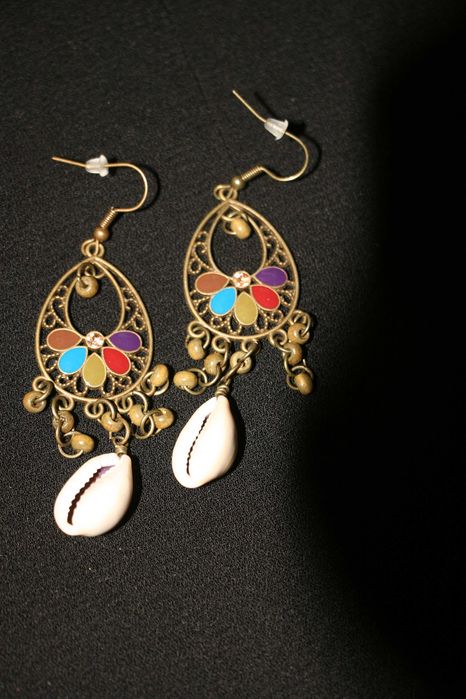 Brincos Handmade com Conchas