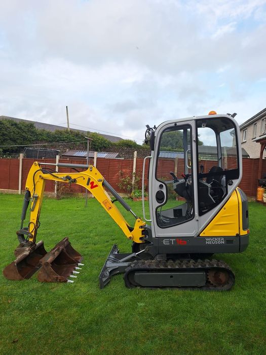 Mini koparka wacker neuson et 16 umowa