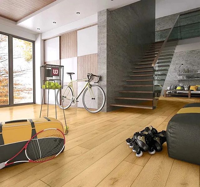 Panele podłogowe laminowane Outlet SWISSKRONO Dąb Girona D4556 AC4/8mm