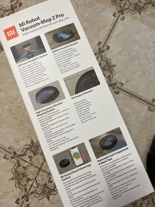 Робот-пиоосос Mi Robot vacuum-mop2 pro