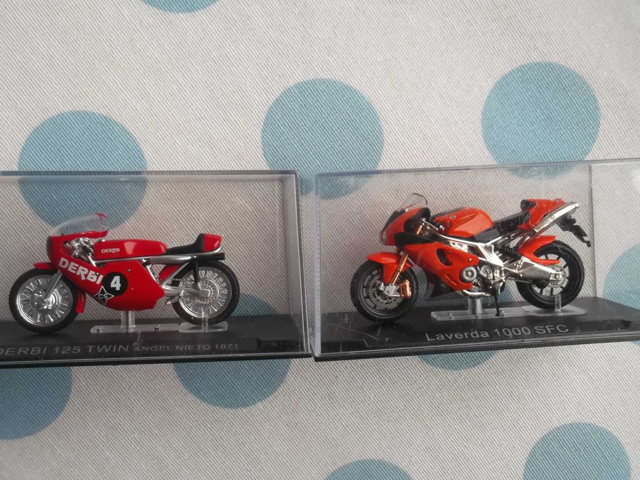 Motos de coleção à escala de 1.24
