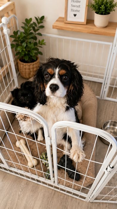 Uroczy piesek Cavalier