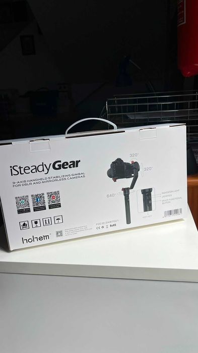 Gimbal Hohem iSteady Gear 3 Eixos para DSLR e Mirrorless