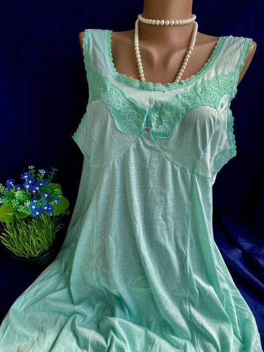 Винтаж! комбинация большой размер пишна краса пеньюар