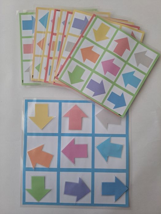 Jogo pedagógico - Setas