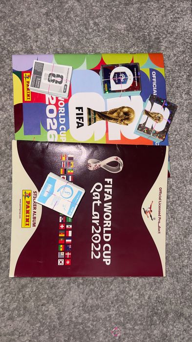 Troca ou venda de cromos mundial 2022 e 2026
