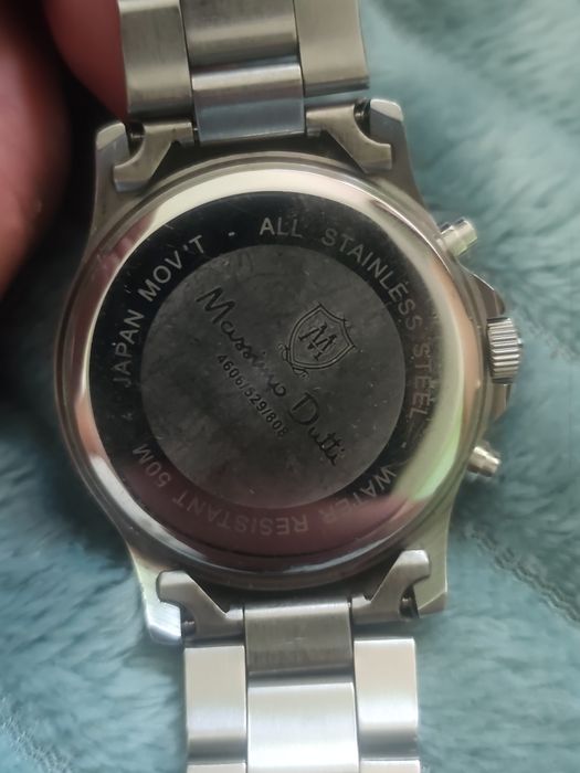 Zegarek męski Massimo Dutti Chrono (Oryginalna bransoleta) – STAN DOBRY