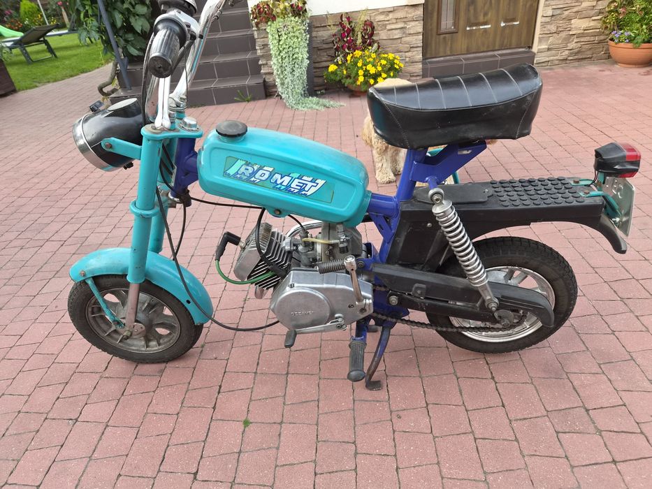 Motorynka zarejestrowana