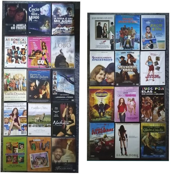 LOTE 209 DVD's Originais (LOTE 40)