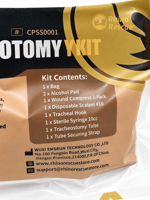 Zestaw do konikotomii Rhino Rescue Cricothyroidotomy Kit All-in-One