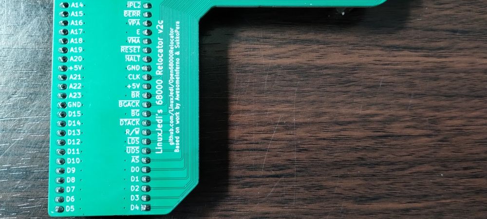 Relokator procesora CPU do Amiga 500