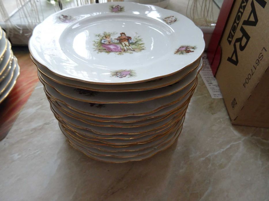 Ćmielów Miłość Wiedeńska Porcelana PRL  lata  1970