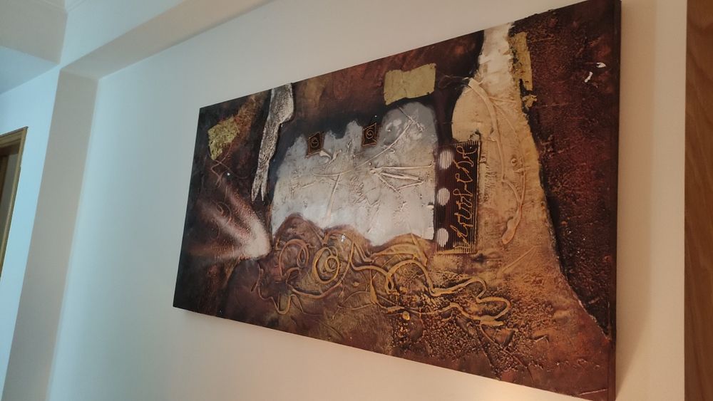 Quadro decorativo abstrato