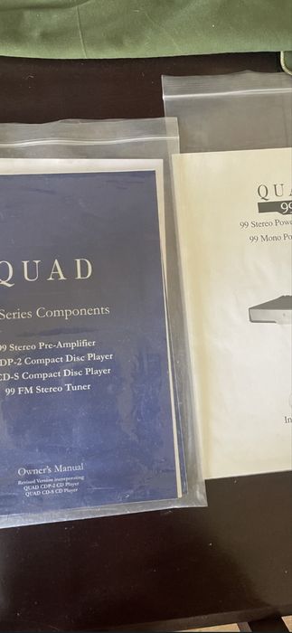 Sistema Hi-Fi Quad 99 Completo – Qualidade Britânica de Referência