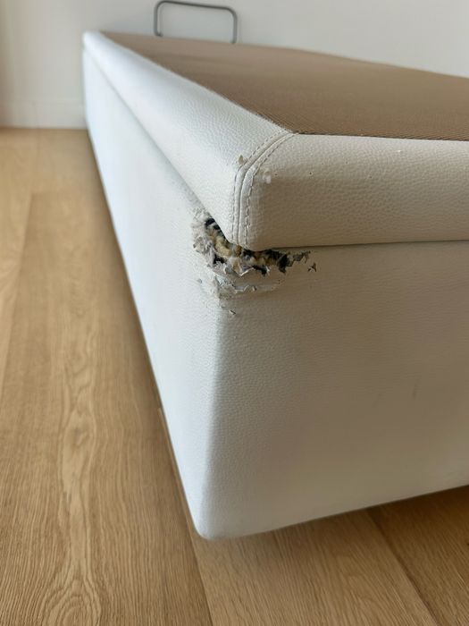 Sommier com arrumação Bedline 0.9x2m