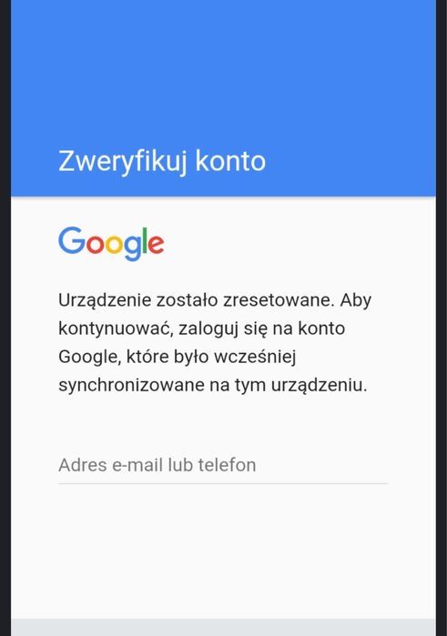 Usuwanie blokad google frp konto xiaomi samsung
