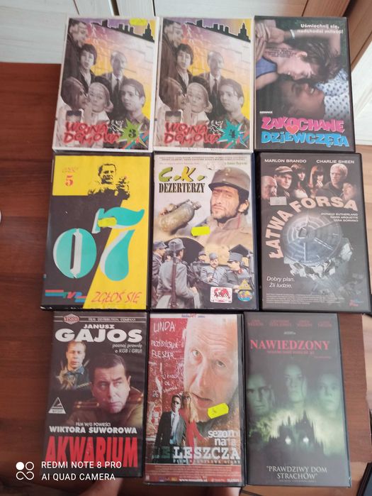 kaseta VHS mgnetowid