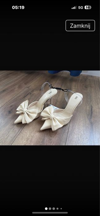 Szpilki Zara 38 nowe