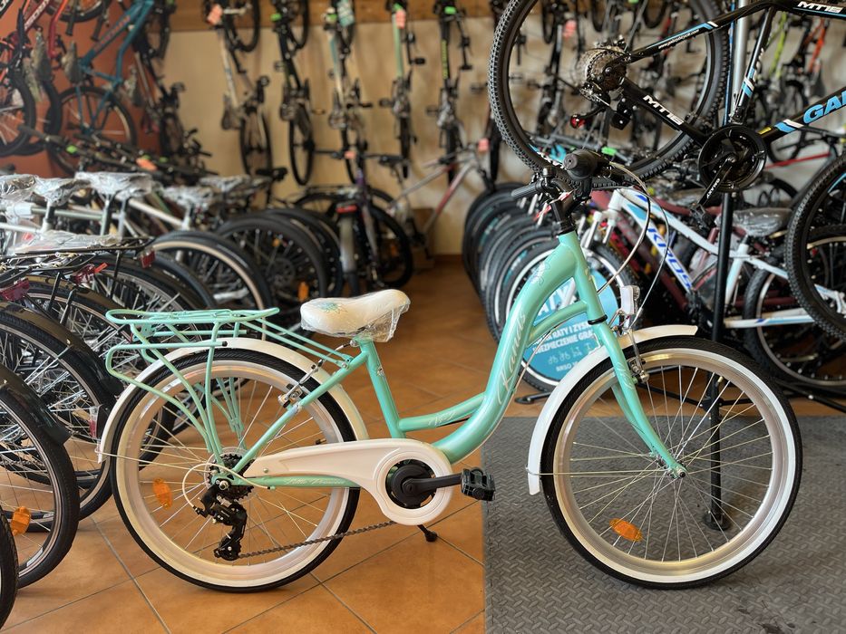 Rower dla dziewczynki 24” / PROMOCJA !!! /Shimano 6 biegów / Kands