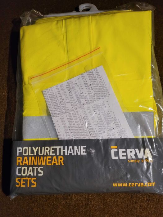 Komplet przeciwdeszczowy, kurtka i spodnie Cerva