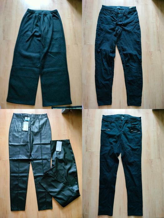 Ubrania damskie spodnie bluzki w rozmiarze L-XL