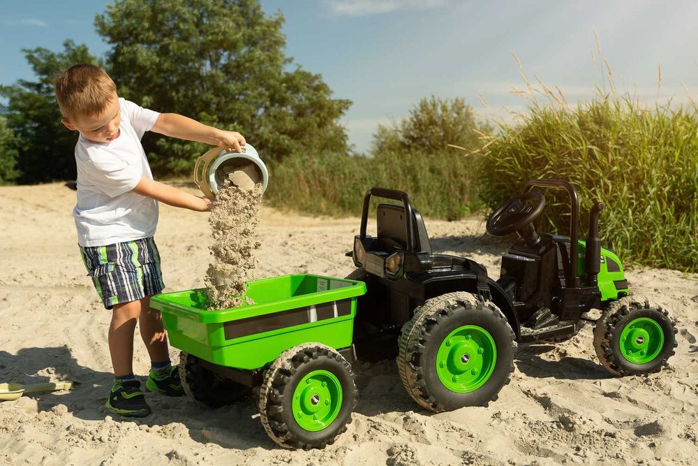 Ciągnik TRAKTOR HECTOR Auto na akumulator Pojazd Samochód dla dziecka