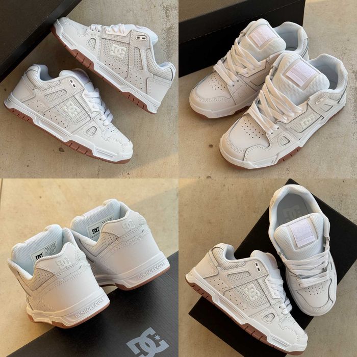 Кроссовки DC Stag White 36-45 Хит Весны! Наложка! Купить! Топ