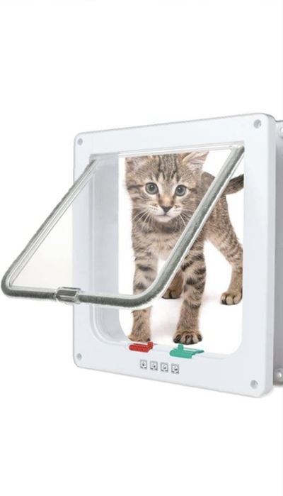 Porta acesso exterior caes e gatos pode ser para movel de wc