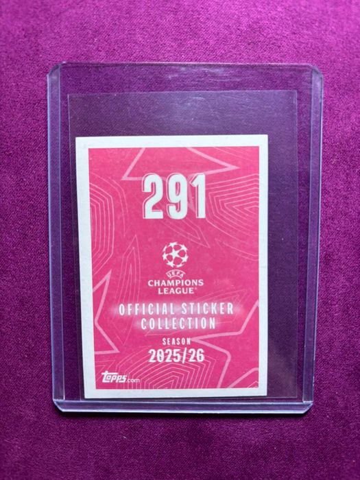 Cromo rookie Lennart Karl Topps Champions League