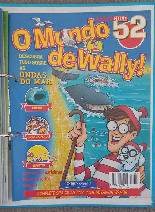 O Mundo de Wally coleção completa de 4 dossiers 52 fascículos