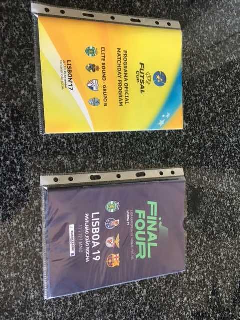 Sporting - Futebol/Andebol /Futsal/Hóquei - Programas de Jogo Oficiais