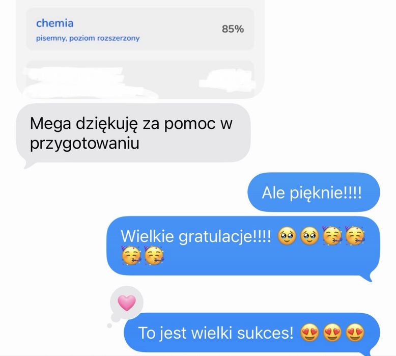 Korepetycje Chemia