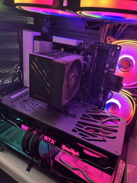 Цікавить обмін на ноут!!Ігровий потужний компʼютер Ryzen 7 7800X3D