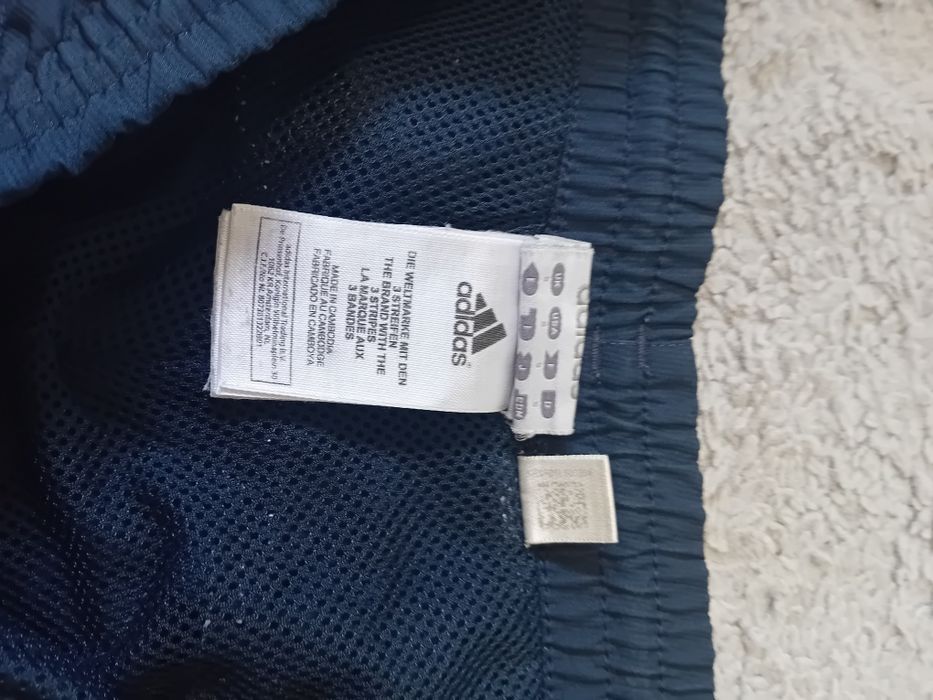 #adidas spodnie granatowe capri