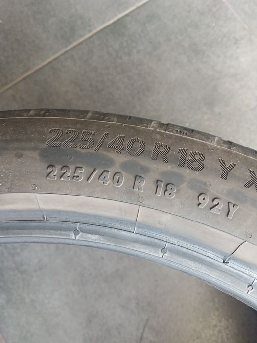 2 pneus 225 40 r18 Continental
