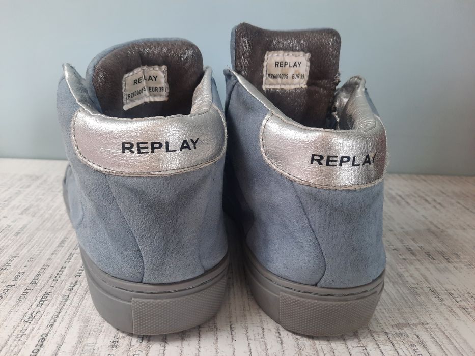 Zamszowe buty sportowe Replay