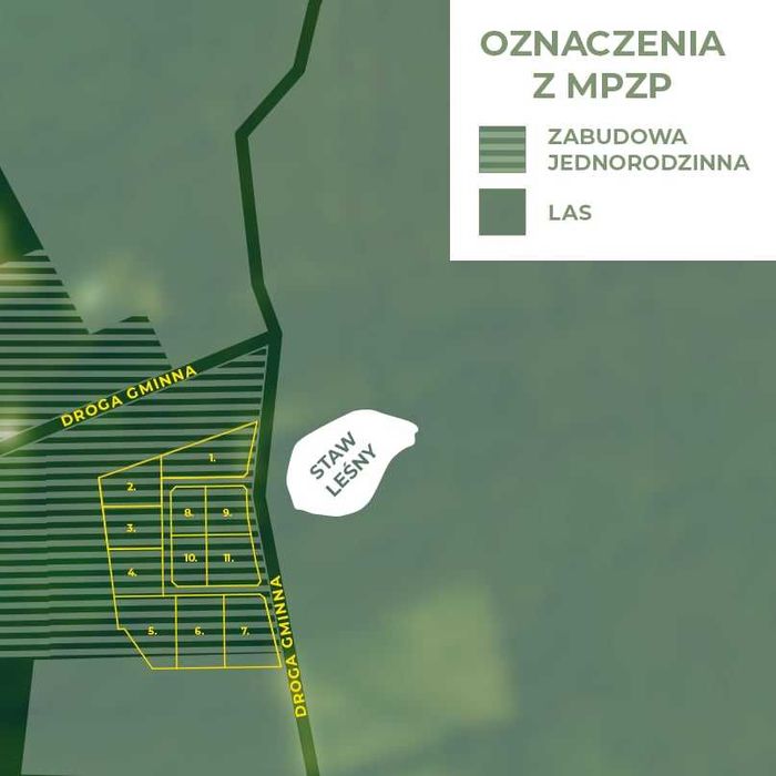 Działka budowlana z MPZP – oaza spokoju, tylko godzinę od Warszawy! - Więcej
