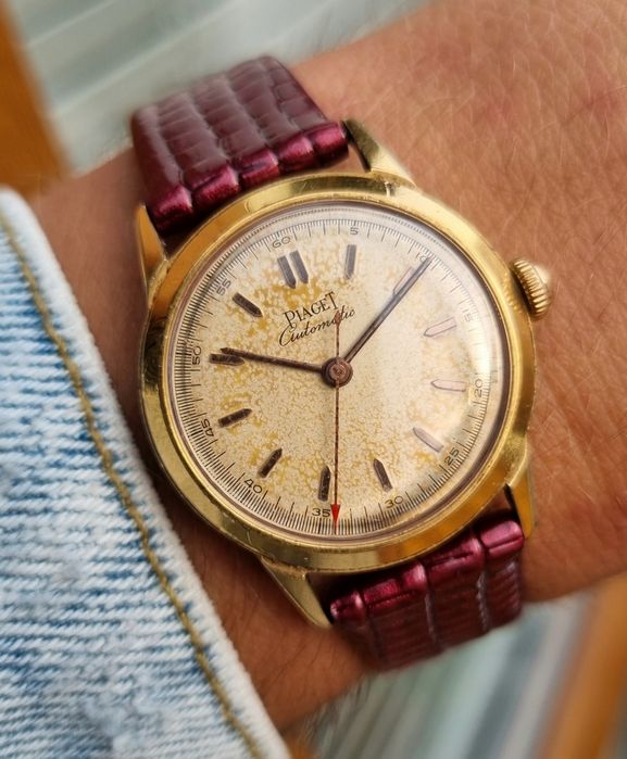 Zegarek Męski Piaget Cutomatic 31 mm lata 1950