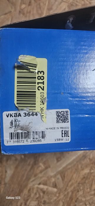 Piasta Łożysko Koła Tył SKF VKBA 3644 A3 8P Q3 TT LEON SUPERB YETI GOLF
